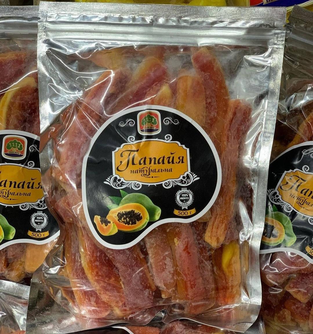 

Папайя сушеная 500 г
