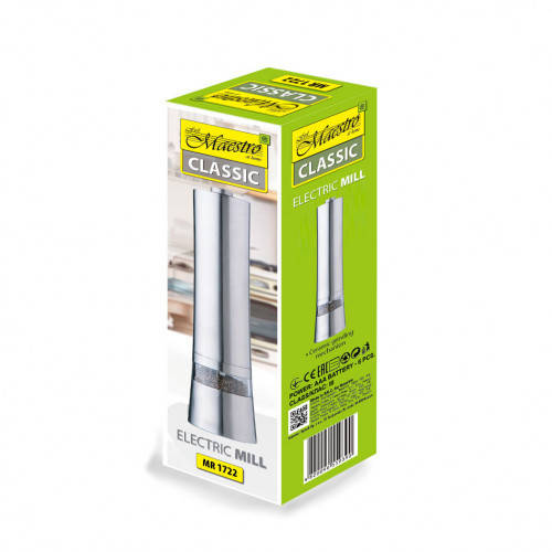

Электрический измельчитель Перцемолка для перца Maestro Steel MR-1722