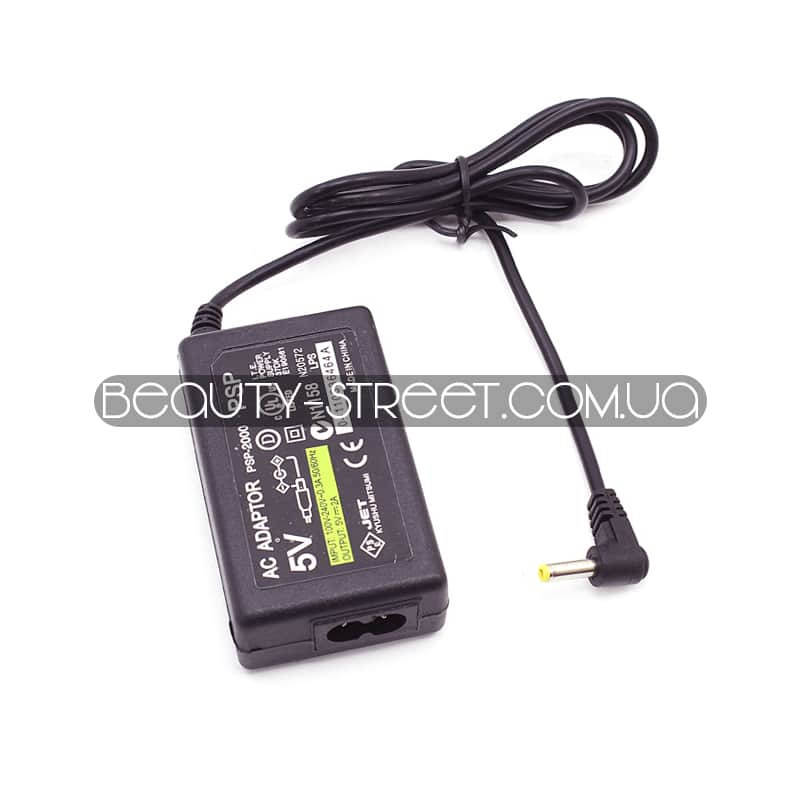 

Зарядное устройство для PSP Slim 1000/2000/3000 AC Adapter 5v 2a 4.0x1.7
