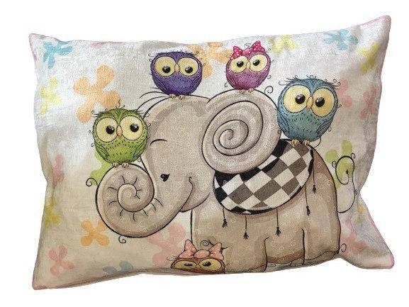 

Наволочка двухсторонняя 40х60 см детская производства Иран, Разные цвета