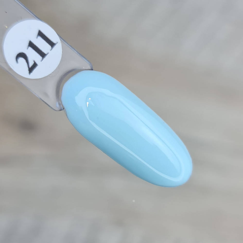

Гель лак для ногтей Sweet Nails голубой №211 8мл