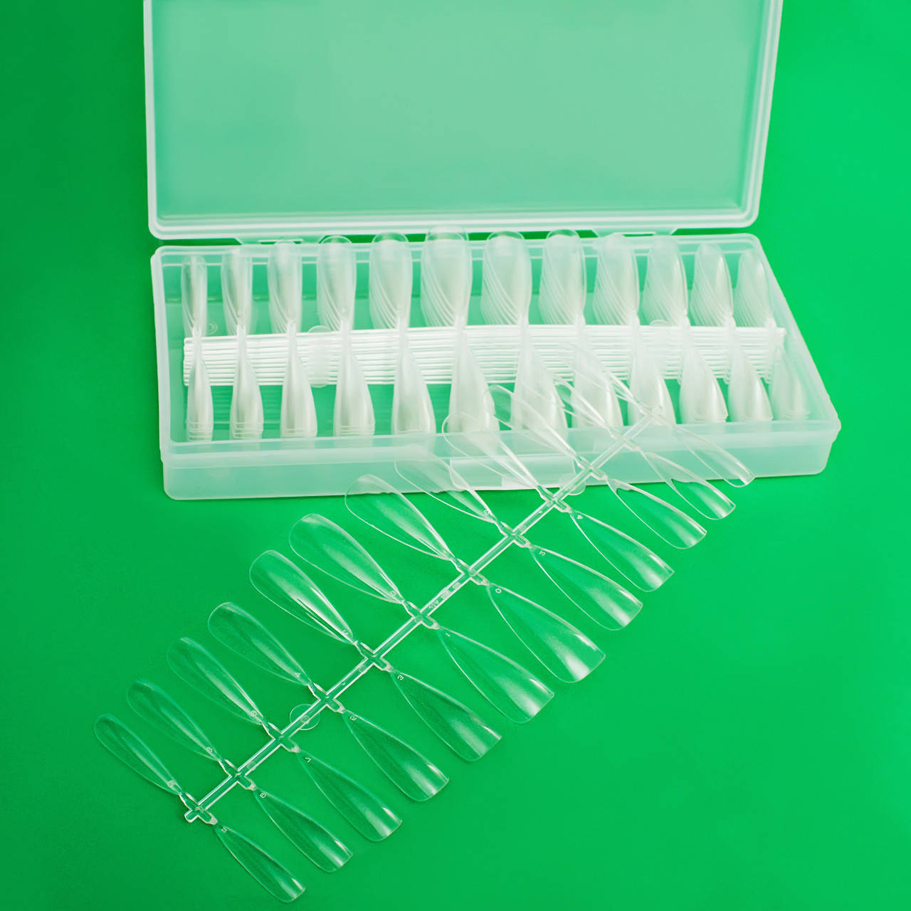 

Типсы для наращивания ногтей (Стилет) 240 штук