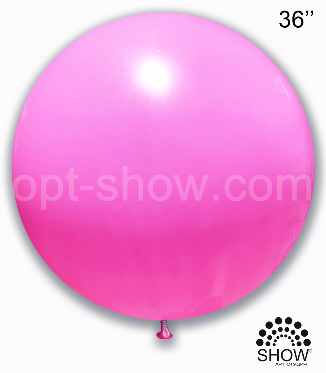 

Шар гигант розовый 36" (90 см) Арт Шоу