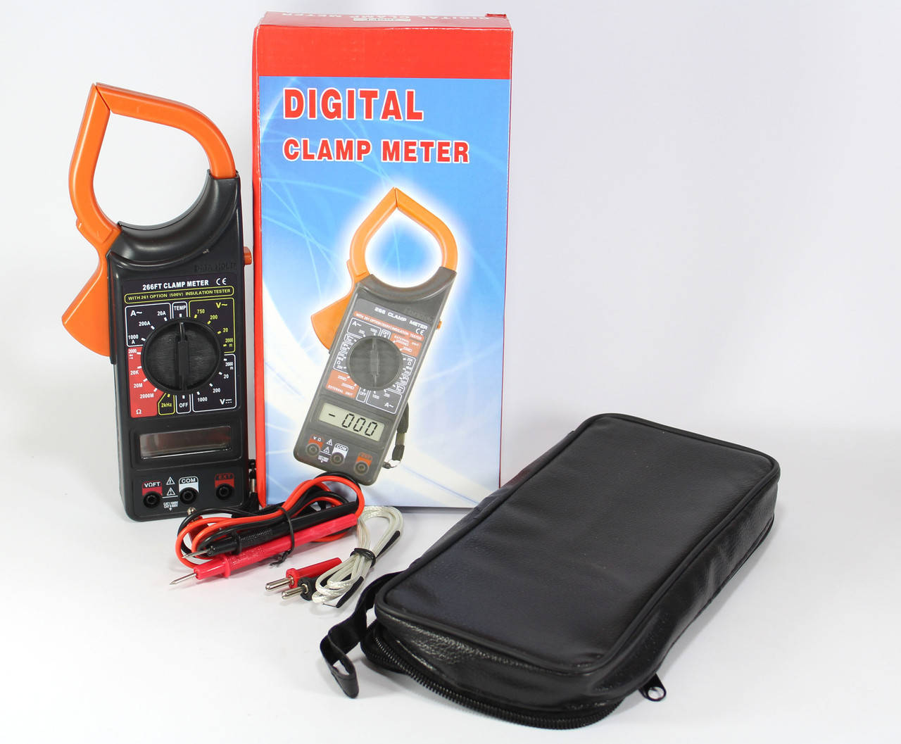 

Мультиметр DT-266FT / Токовые клещи AC / тестер