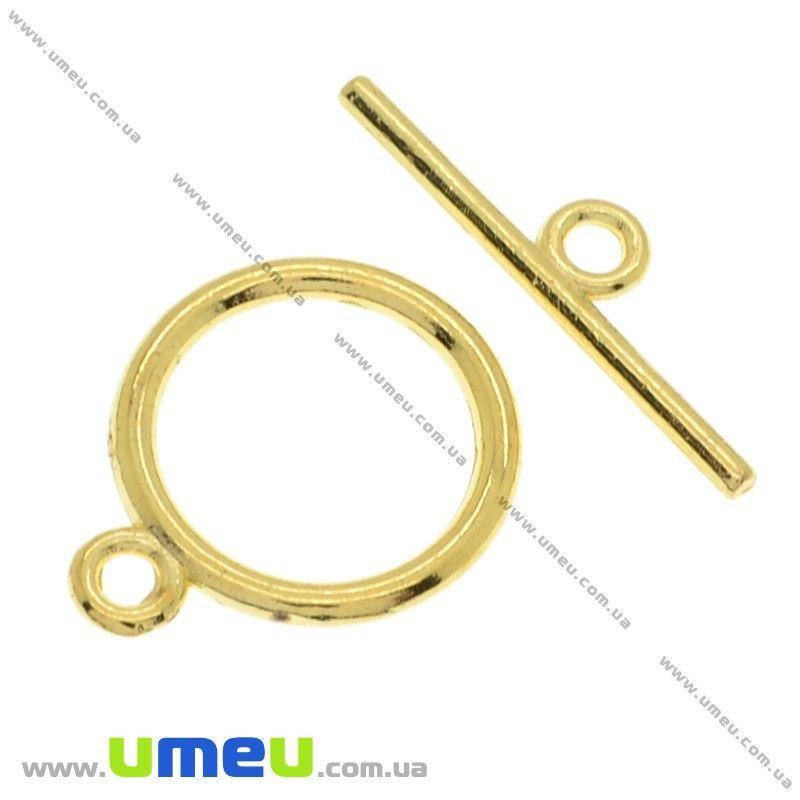 

Тогл, Золото, 18х14 мм, 1 шт (ZAM-016083)