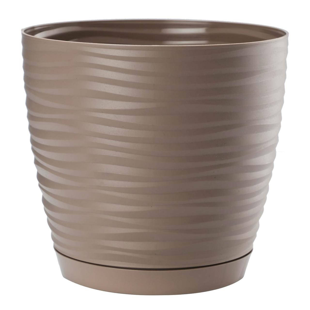 

Горшок для цветов FormPlastic Sahara mini-11 0,7 л латте (3000-002)