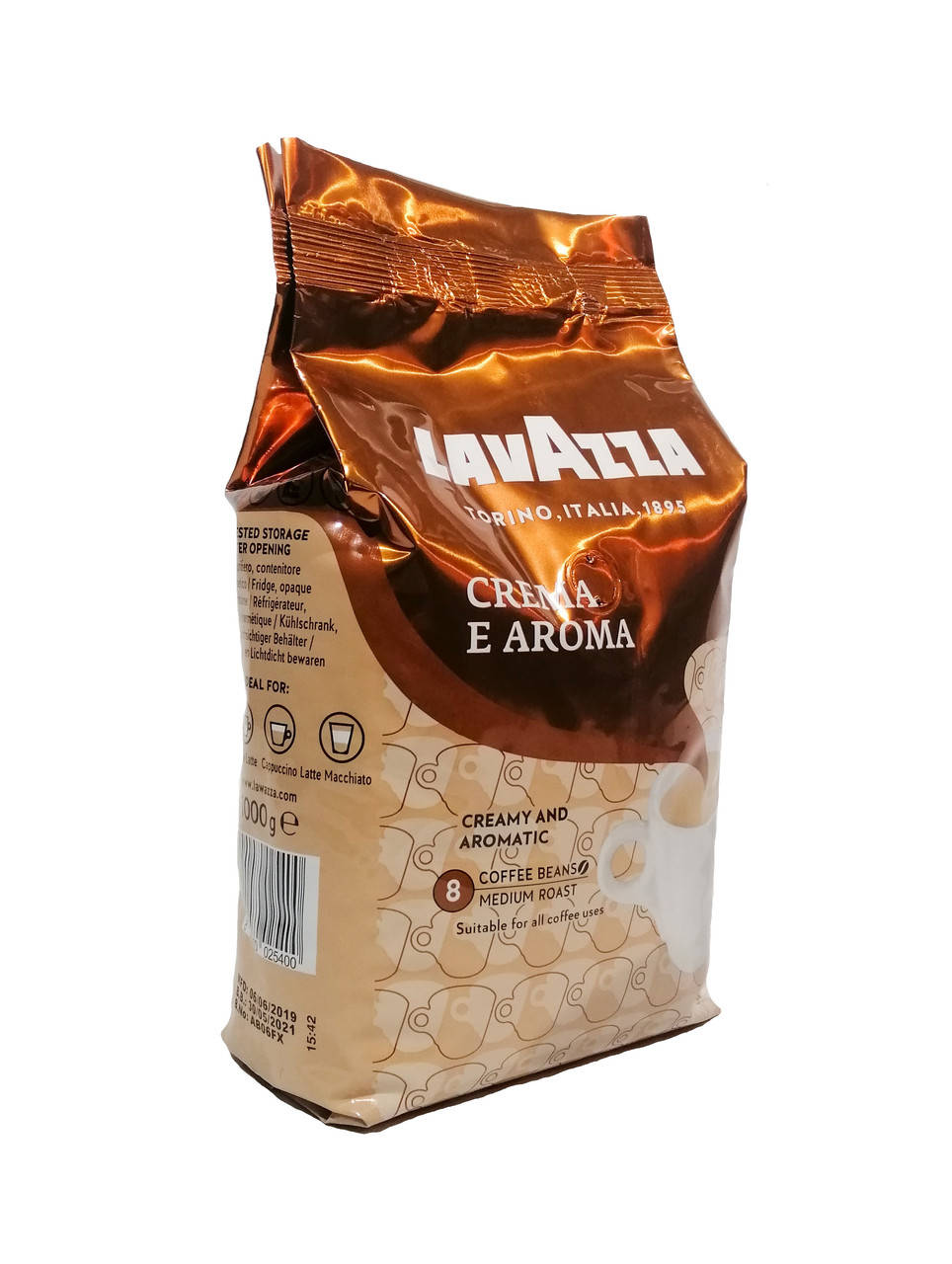

Зерновой кофе Lavazza Crema e Aroma
