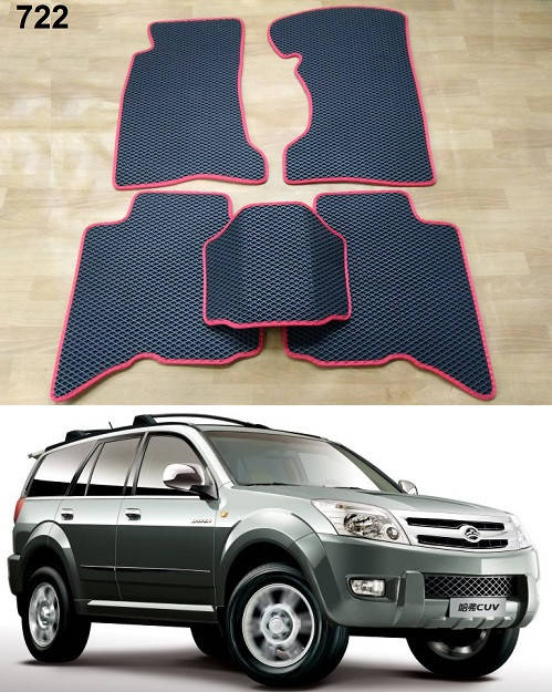 

Коврики ЕВА в салон Great Wall Hover / Haval H3 '05-, Черный
