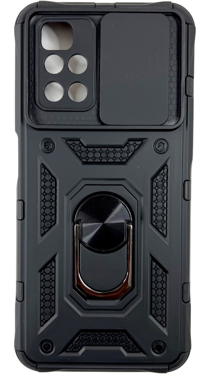 

PC + TPU чехол Camshield armor для Xiaomi Redmi 10 (на редми 10) черный, Разные цвета
