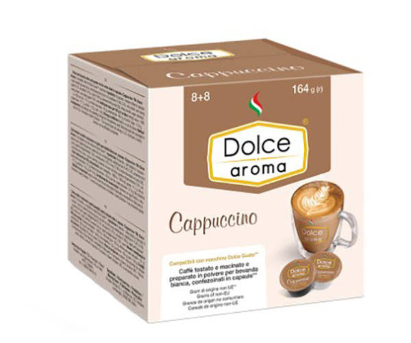 

Кофе в капсулах Dolce Aroma Сappuccino Dolce Gusto 16 шт