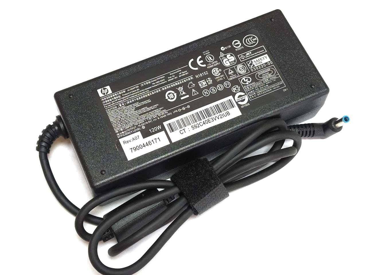 

Блок питания для ноутбука HP 120W 19.5V 6.15A 4.5*3.0 blue type
