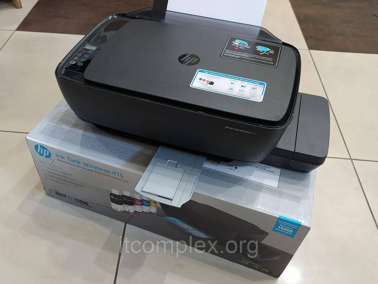 

МФУ HP Ink Tank 415 (Z4B53A) WiFi с СНПЧ