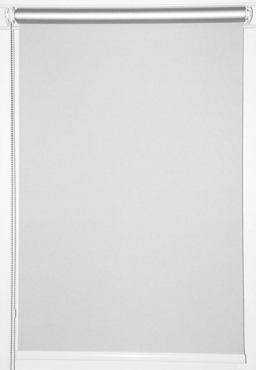 

Рулонная штора 525*1500 Блэкаут Сильвер Белый