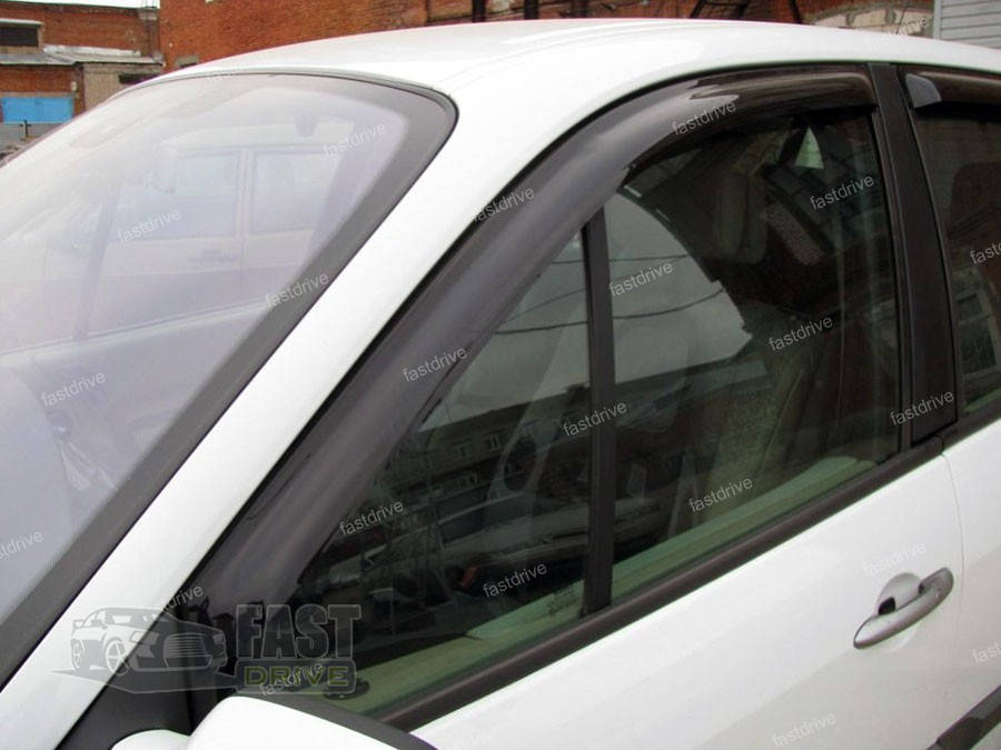 

ДЕФЛЕКТОРЫ ОКОН (ВЕТРОВИКИ) RENAULT SCENIC/GRAND 2009-/ 2013- (4 ШТ.) HIC