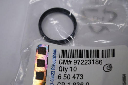 

Уплотнительное кольцо маслоохладителя GM 97223186 Y17DT Y17DTL Z17DTH Z17DTL OPEL ASTRA-G/H COMBO MERIVA-A