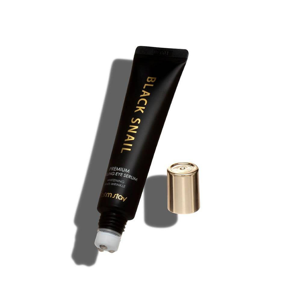 

Сыворотка-роллер под глаза с муцином черной улитки FARM STAY Black Snail Premium Rolling Eye Serum 25ml