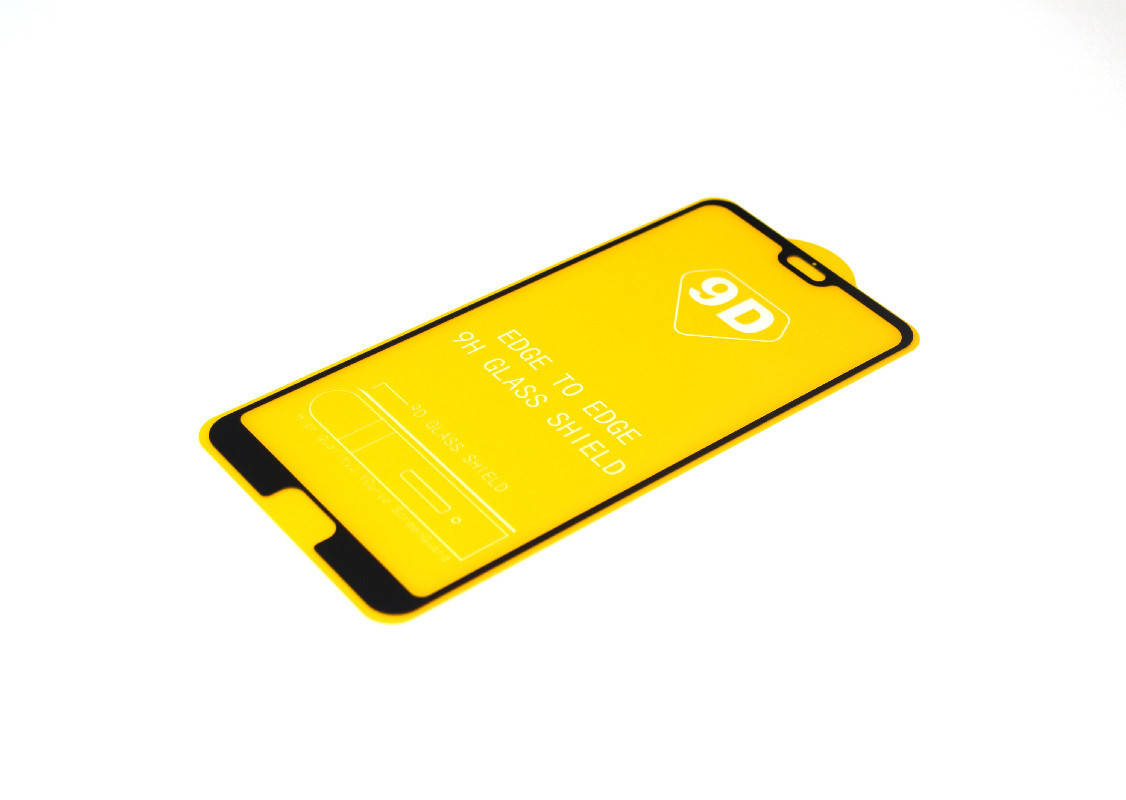 

Защитное стекло Huawei P20 Lite/Nova 3E Full Glue 5D black, Черный