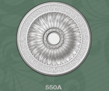 

Потолочная розета Baraka 550А, Белый