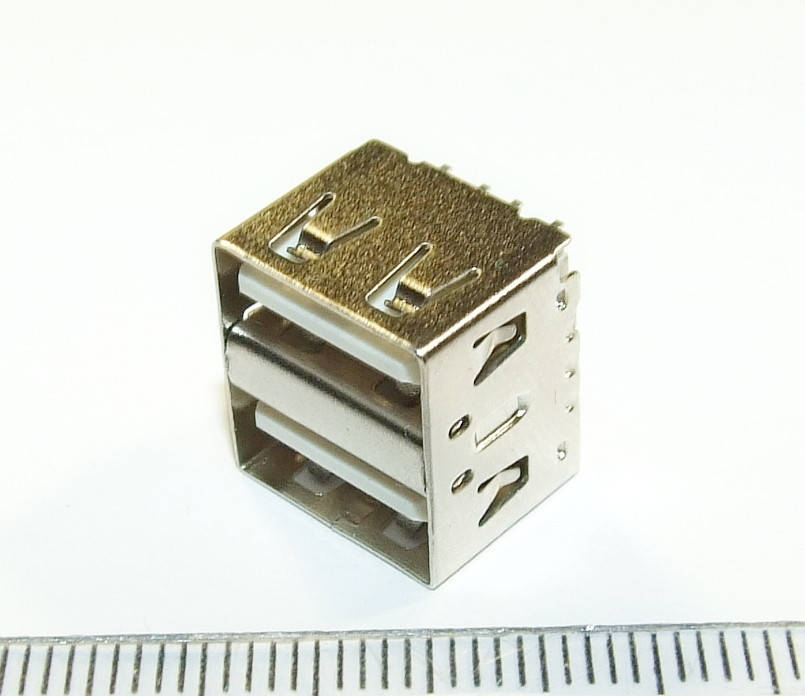 

U201 двойной USB 2.0 Разъем гнездо ноутбуков Asus Dell Lenovo Emachines HP Compaq Samsung Toshiba Sony IBM