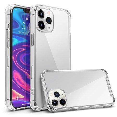 

Силиконовый противоударный прозрачный чехол для iPhone 12 Pro Max (бампер)