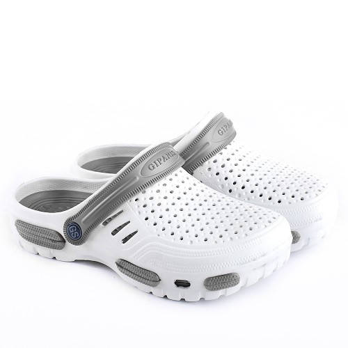 

GIPANIS сабо мужские бело-серые, CM-118, Белый