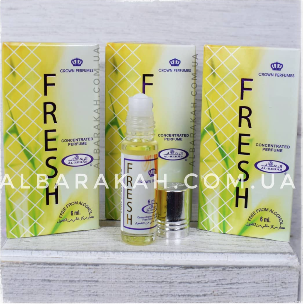 

Арабские масляные духи Fresh Al Rehab (Аль Рехаб) 6 мл