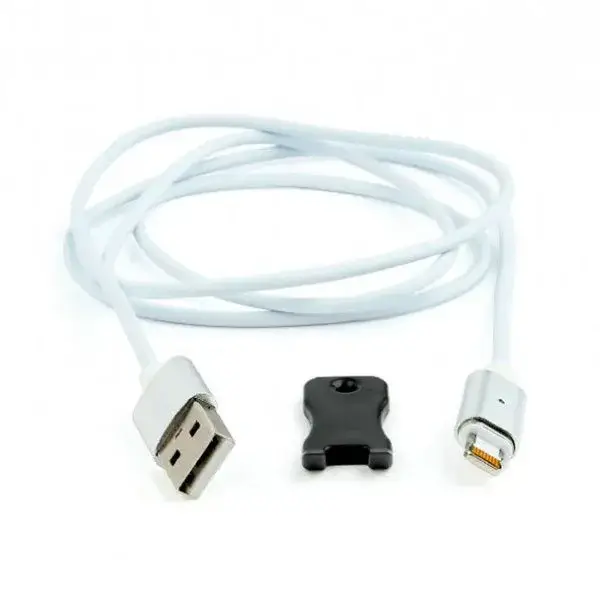 

Кабель USB (папа) = Apple Lightning Cablexpert Magnetic 1m White, Белый