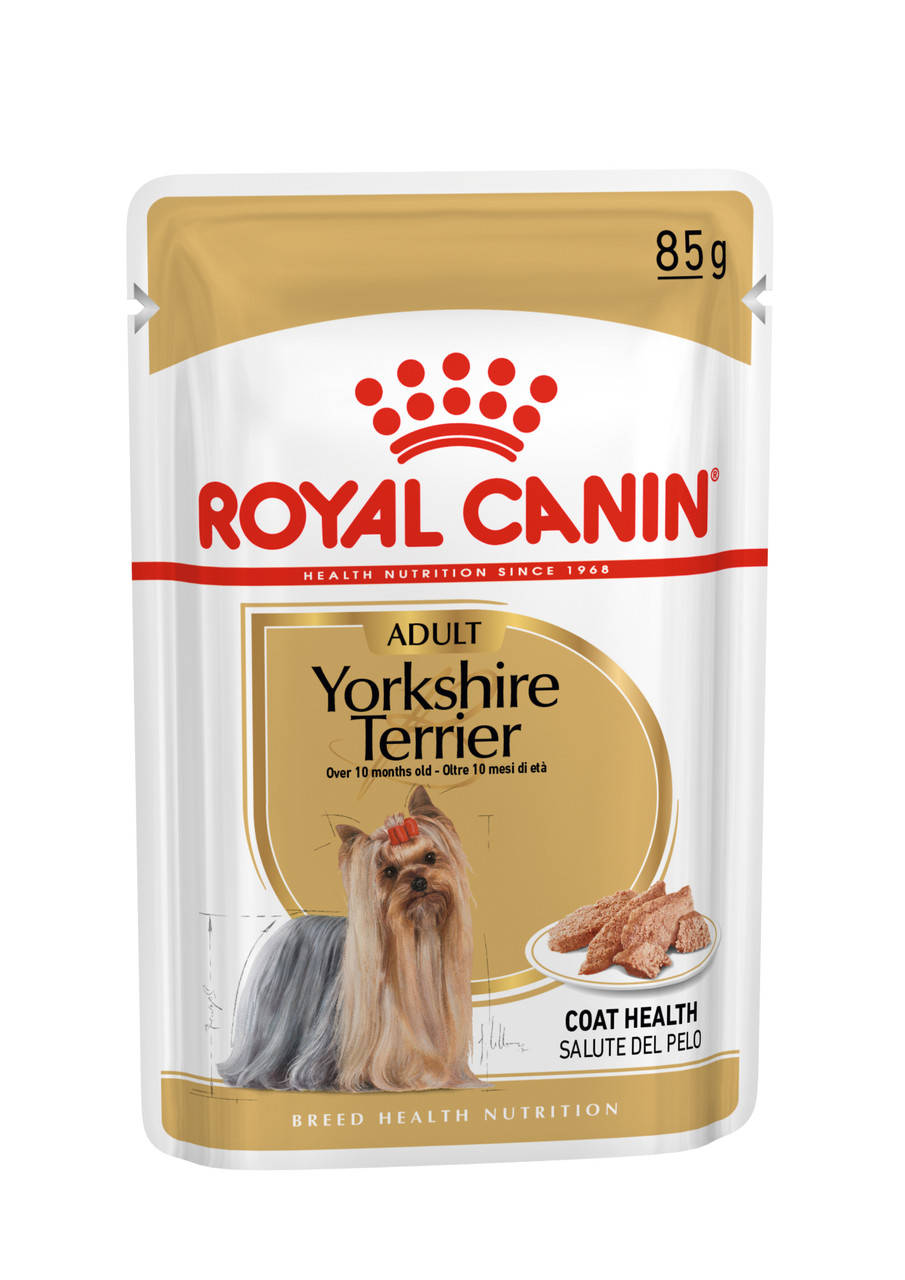 

Royal Canin Yorkshire Terrier (паштет) 85г*12шт-консервированный корм для взрослых собак