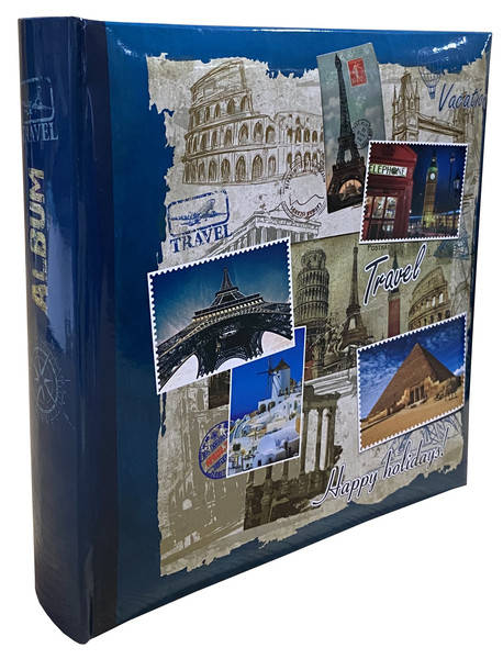 

Фотоальбом EVG 10x15x200 BKM46200 Collage travel, Разные цвета
