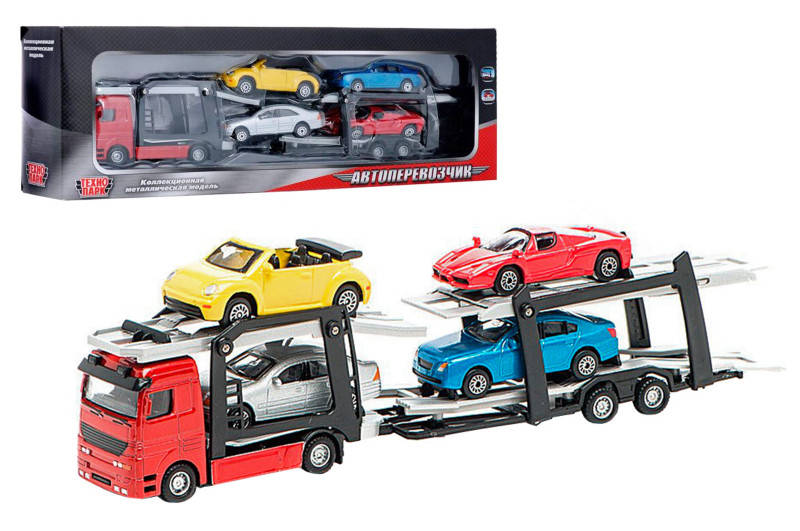 

Игровой набор Techno Park Автоперевозчик (CT-1240WB)