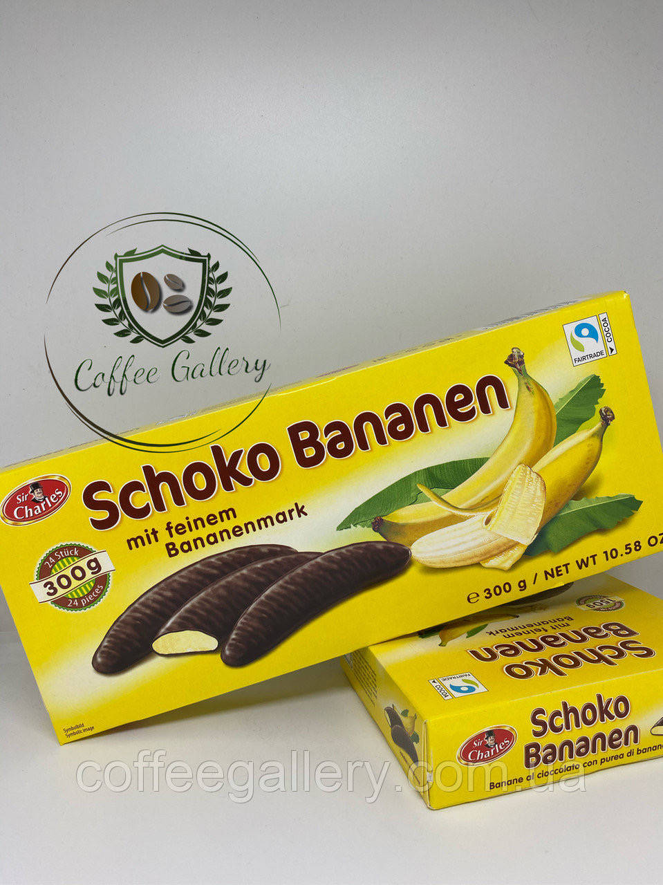 

Ніжне бананове суфле Schoko Bananen 300г