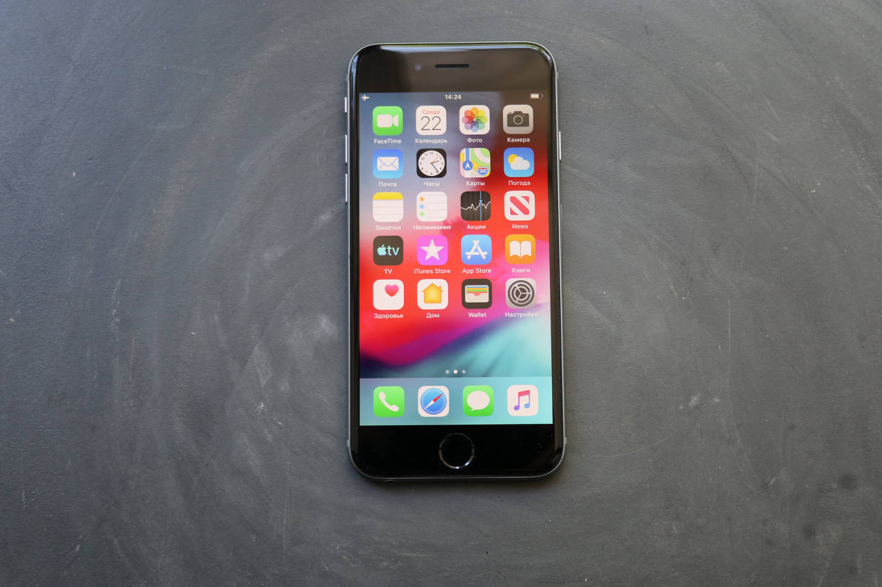 

Б/У Apple iPhone 6 64GB Space Gray Neverlock Оригінал з США, Grey