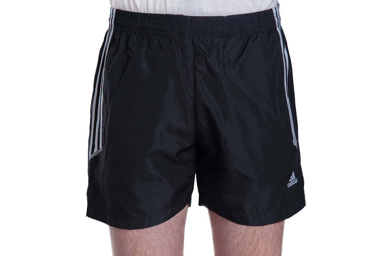 

Чоловічі шорти Adidas (плащівка), чорного кольору, Черный