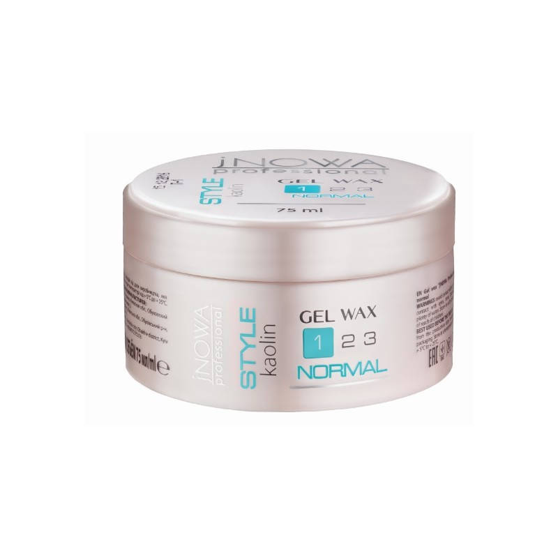 

Гель-воск для нормальной фиксации волос jNOWA Professional Style Gel Wax, 75 мл