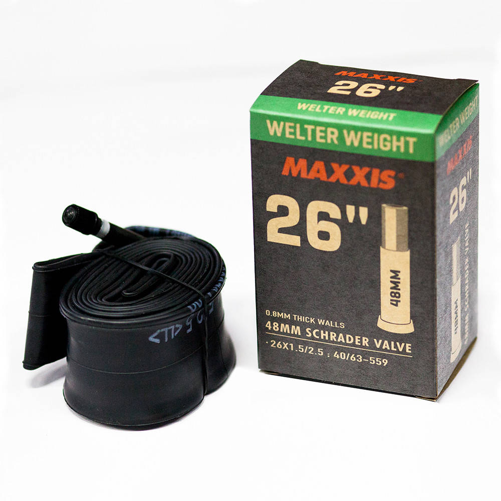

Камера Maxxis Welter Weight 26˝x1.50-2.50˝ (40/63-559) AV 48мм
