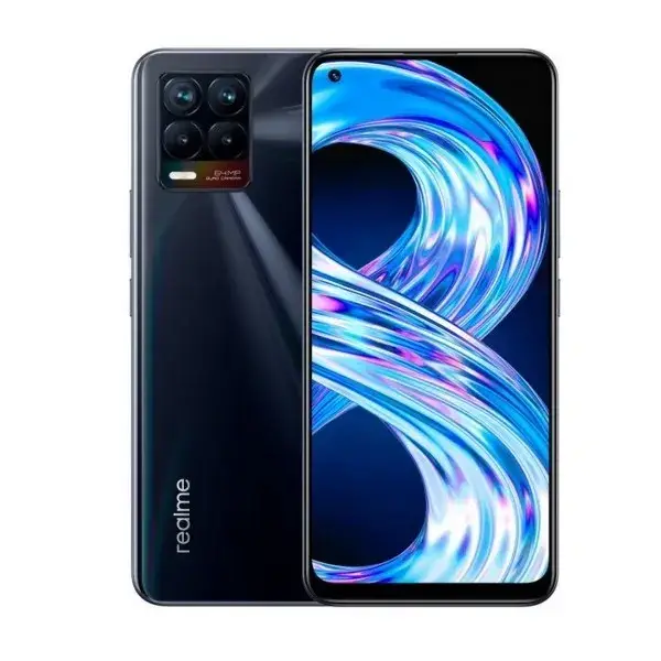 

Смартфон Realme 8 8/128GB Cyber Black, Черный