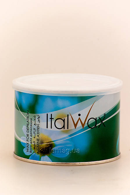 

ItalWax Воск теплый в металлической банке - Азулен, 400 мл
