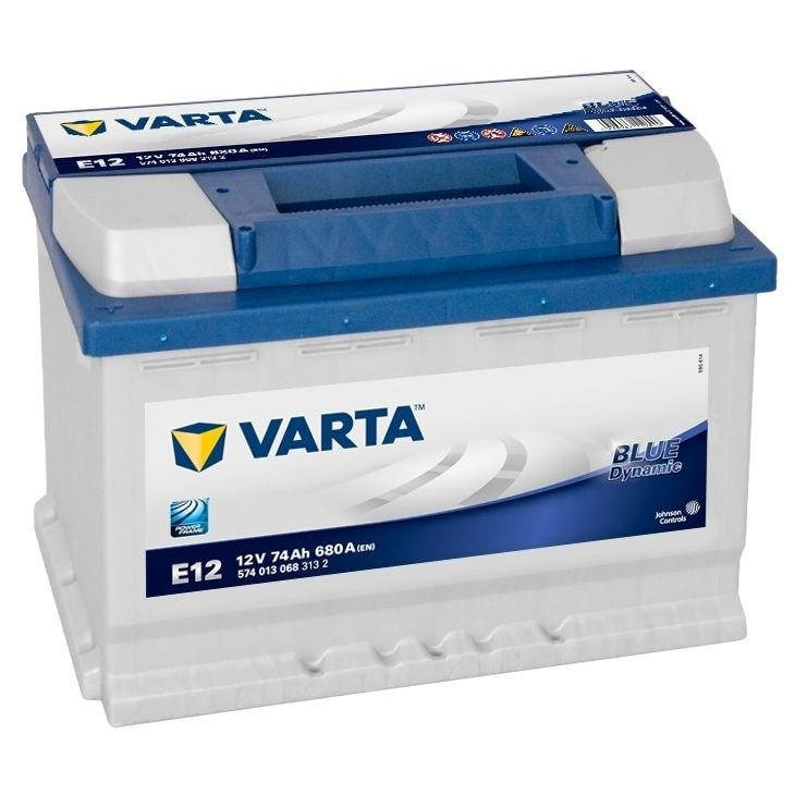 

Аккумулятор автомобильный Varta 6СТ-74 BLUE dynamic (E12)