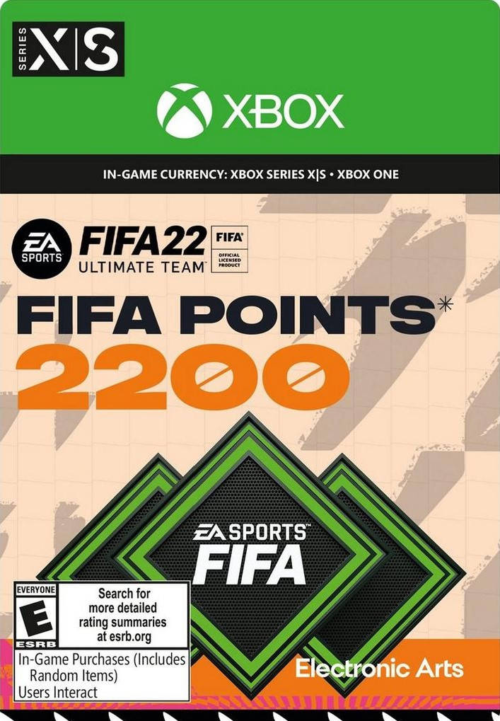 

FIFA 22 - 2200 FUT Points (Ключ Xbox) Регион Аргентина