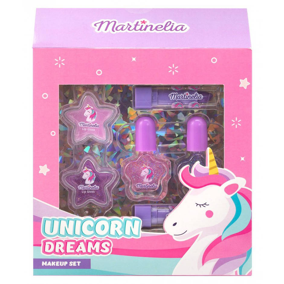 

Набор детской косметики MARTINELIA UNICORN DREAMS 6 позиций 30504