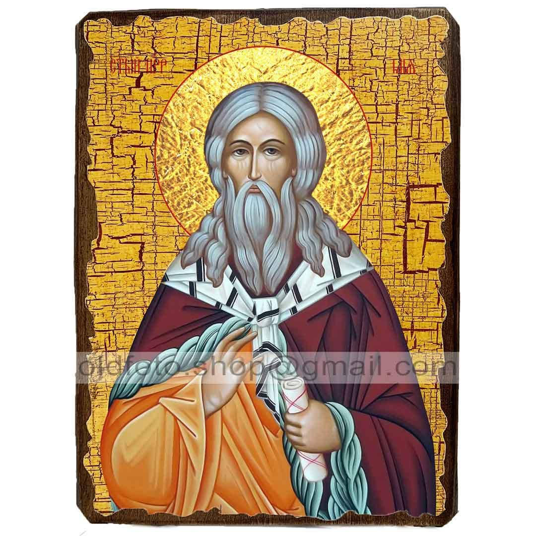 

Икона Илия Святой Пророк ,икона на дереве 130х170 мм