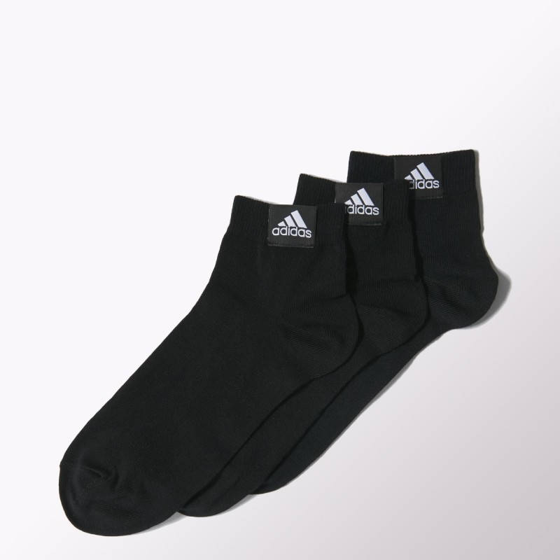 

Носки Adidas Ankle Plain Thin 3 пары, размер 35-38, Артикул Z25923, Белый