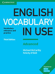 

Учебник English Vocabulary in Use 3rd Edition Advanced + key