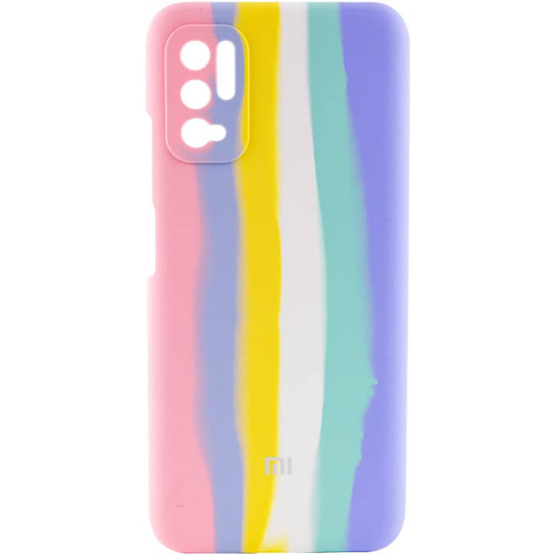 

Силиконовый Чехол для Xiaomi Redmi Note 10 5G / Poco M3 Pro (Розовый / Сиреневый)