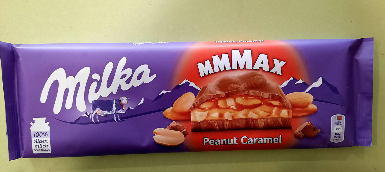 

Шоколад Milka с арахисом и карамелью молочный 276 г
