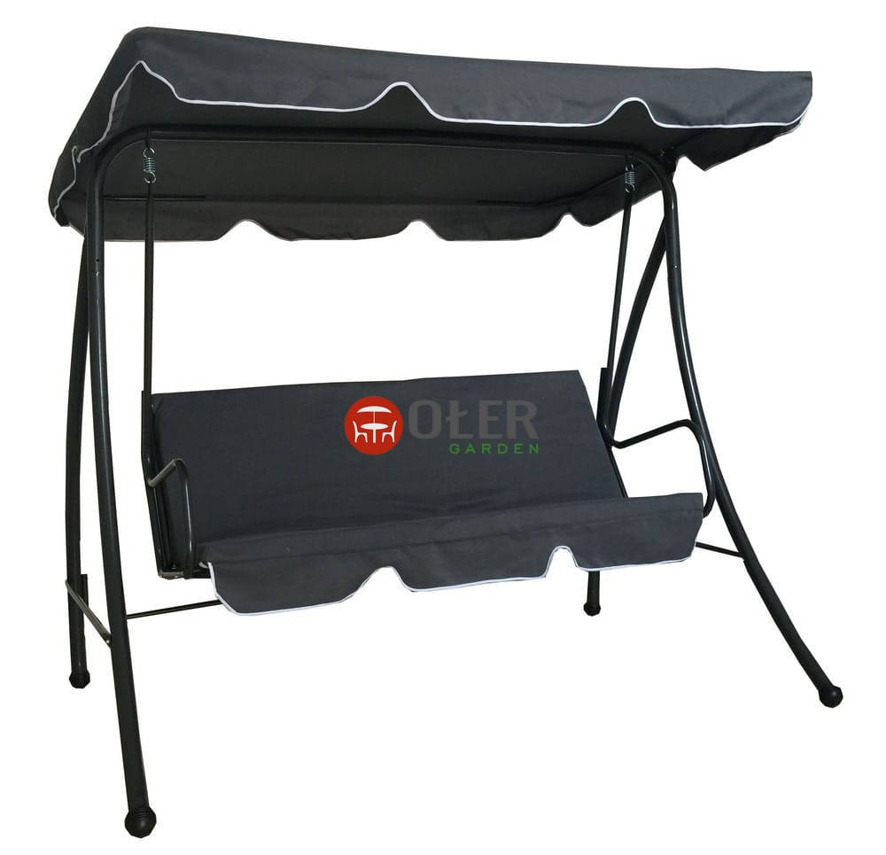 

Садова гойдалка Садовая качеля Качеля для саду VICTORIA графітова Садові Качелі гойдалки Гойдалка нова ПОЛЬША