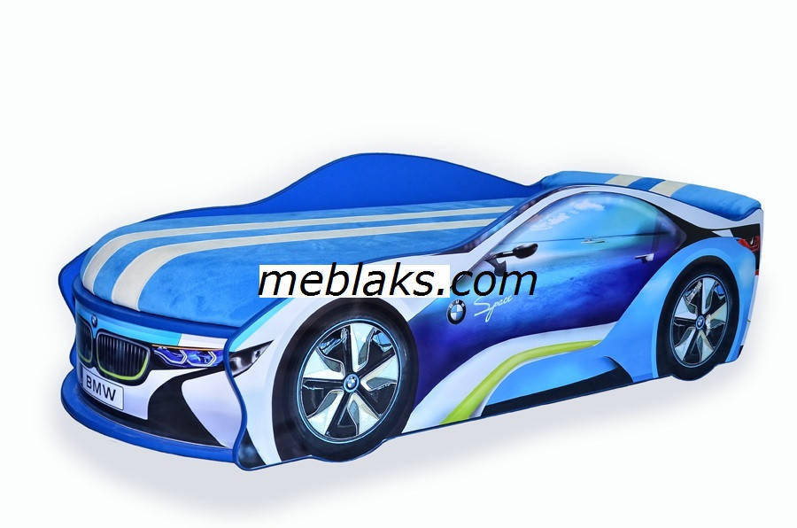 

Кроватка машина БМВ space круиз 180*80 с под. механизмом Mebelkon