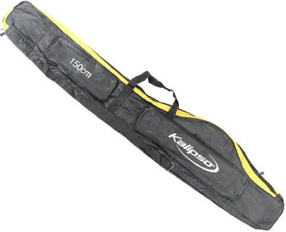 

Чехол для удилищ Kalipso 150 см 2 отделения желто/черный (7006036)
