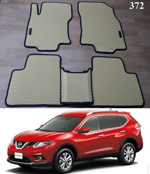 

Коврики ЕВА в салон Nissan X-Trail (T32) '14-21, Черный