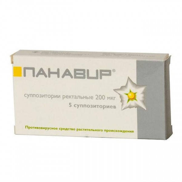 

Флора и Фауна Панавир свечи ⭐ ректальные 0,2 мг, 5 шт.